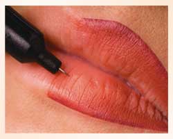 permanentní makeup - rty