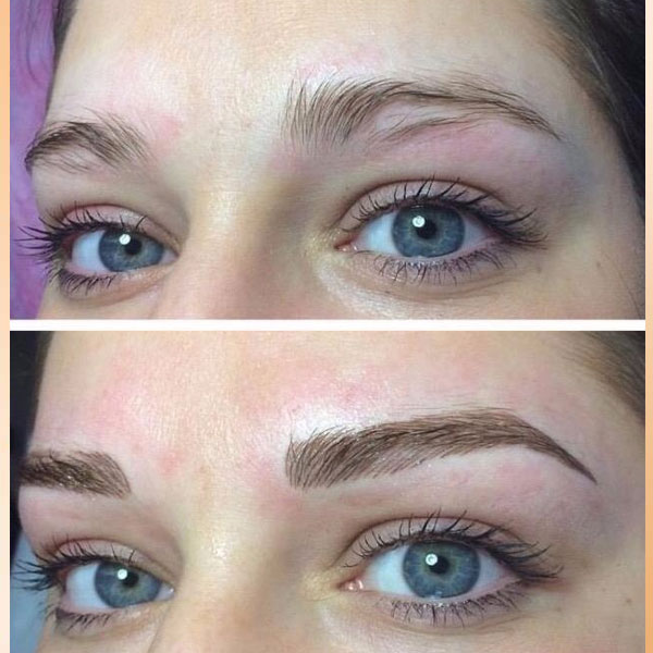 permanentní make up - vlaskování 