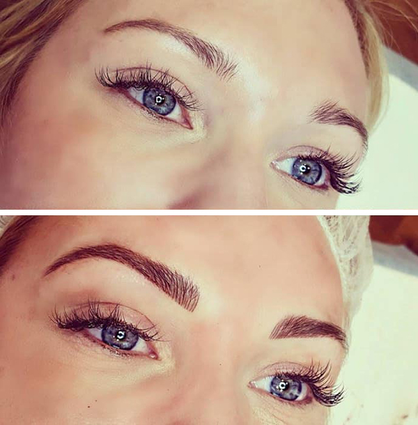 permanentní make up - vlaskování 